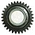 ENGRENAGEM (31Z - DELLA ROSA) - VALTRA BH140 / BH140 HI / BH145 / BH160 / BH160 HI / BH165 / BH180 ATÉ A LINHA 1780 G2 - 81882700 - Imagem 2