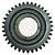 ENGRENAGEM (36X16Z - EATON) - VALTRA 1280 / 1380 / 1580 / 1680 / 1780 / 1880 - 81340800 - Imagem 3