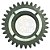 ENGRENAGEM DE ALTA VELOCIDADE DA CAIXA DE CÂMBIO (31X18Z - ORIGINAL EATON) - VALTRA / VALMET 60ID / 68 / 78 / 80ID / 118 / 128 / 138 / 148 / 1280 ATÉ A LINHA 1780 - 80535400 - Imagem 3