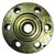 FLANGE DO CÂMBIO (20 ESTRIAS - 6 FUROS - PANEGOSSI) -  FORD / NEW HOLLAND 4610 / 4630 / 5030 / 5600 / 5610 / 6600 / 6610 / 6630 / 7610 / 7810 / 7830 / 8030 - TS80 / TS90 / TS100 / TS110 - E1NNN777AB / 83936827 / 1003867 / 81819815 / 83903432 / 83929926 - Imagem 2