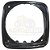MOLDURA DO FAROL DIANTEIRO (LADO DIREITO - ARTFAROL) - FORD / NEW HOLLAND 4610 - 8030 - EONN13048AC / E0NN13048AC - Imagem 1