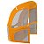 MASCARA FRONTAL DO RADIADOR (SÓ MASCARA - SEM GRADE - JOCAVY) VALTRA BH145 / BH165 / BH180 G2 / BH185I / BH205I - 1280R G2 / 1780 G2 - 84109100 - Imagem 3