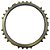 ANEL SINCRONIZADO DO REVERSOR (REVESTIDO COM MOLIBDÊNIO - 87.4x104x9.5 mm - BEJOL) NEW HOLLAND TL60 / TL65 / TL70 / TL75 / TL85 / TL90 / TL95 / TL100 - TM110 A TM150 - TM7010 E TM7020 - TL5.80 / TL5.90 / TL5.100 - 298678A1 / 47131588 / 5186629 / 5186638 - Imagem 6