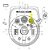 TERMOMETRO INDICADOR ELETRICO TEMPERATURA AGUA (52MM - 40ºC A 120ºC - 12V - TC) VALTRA BF65 / BF75 - BL77 / BL88 - A650 / A750 / A850 / A950 / A990 -  81907710 - Imagem 5