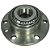 FLANGE COM ROLAMENTO (ORIGINAL) MASSEY FERGUSON 250 / 265 / 275 / 283 / 290 - 3604102 / 518862 / 360 / 518861 - Imagem 2