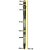 EIXO ESTRIADO TOMADA DE FORÇA TDP (21X25Z - 650MM - SOTRATORES) FORD 5600 A 6610 - C5NNA701A / 81801779 / 87554788 - Imagem 2