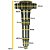 EIXO PRINCIPAL INTERMEDIARIO CAIXA DE CAMBIO (28X30X17X20 - 296mm - 54MM ROLAMENTO) - NEW HOLLAND 4610 / 4630 / 5030 / 5610 / 5630 / 6610 / 6630 / 6810 / 8030 - TS80 / TS90 / TS100 / TS110 - 87554812 / 3316824 / 83960001 / 81822960 / 82987564 / E6NN7111AA - Imagem 3