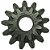 ENGRENAGEM SATELITE DIFERENCIAL TRASEIRO (13Z - DIAM. INTERNO 24MM - KL) VALMET 600 / 60 / 62 / 65 / 68 / 78 / 85 / 88 - BF65 / BF75 - 685 / 785  - 127200 / 3312817 / 581440 - Imagem 8