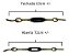 CORRENTE ESTABILIZADOR TRASEIRO COMPLETO (ROSCA 3/4 - FECHADO 63CM / ABERTO 72CM - TRA) MASSEY FERGUSON 50X / 55X / 235 - 1482802 / 1482800 - Imagem 4