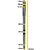 EIXO ESTRIADO TOMADA DE FORÇA TDP (21X25Z - 650MM - TAS) FORD 5600 A 6610 - C5NNA701A / 81801779 / 87554788 - Imagem 2