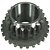 ENGRENAGEM REDUZIDA DA CAIXA DE TRANSMISSÃO (INTERIOR LISO - 27X21Z - TC) - VALMET 60 / 62 / 65 / 68 / 78 / 85 / 86 / 88 - 80534900 / 651300 / 3312017 - Imagem 9