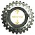 ENGRENAGEM REDUZIDA DA CAIXA DE TRANSMISSÃO (INTERIOR LISO - 27X21Z - TC) - VALMET 60 / 62 / 65 / 68 / 78 / 85 / 86 / 88 - 80534900 / 651300 / 3312017 - Imagem 2