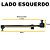 (KIT) PAR TERMINAL BARRA DE DIRECAO (BARRA FINA - LADO ESQUERDO E DIREITO) MASSEY 50X / 55X / 65X - 235 / 265 / 275 - 1481947 / 1481948 - Imagem 2
