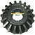 ENGRENAGEM PLANETARIA (18X24 - DIREITA - TRASEIRA DENTADA - MICROGEAR) VALTRA 885 / 985 - 1280 / 1580 / 1780 - BM85 / BM100 / BM110 / BM120 / BM125 - BH140 / BH165 / BH180 / BH185 / BH205 - 80005500 / B-2519 - Imagem 3
