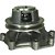 BOMBA DE AGUA DO MOTOR (COM POLIA E COM TAMPA TRASEIRA - INDISA) FORD NEW HOLLAND 4600 / 4610 / 5600 / 5610 / 6600 / 6610 - 7000200000 - UB581 - E5TN8505AA - E6NN8501DC - Imagem 10