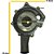 BOMBA DE AGUA DO MOTOR (COM POLIA E COM TAMPA TRASEIRA - INDISA) FORD NEW HOLLAND 4600 / 4610 / 5600 / 5610 / 6600 / 6610 - 7000200000 - UB581 - E5TN8505AA - E6NN8501DC - Imagem 4