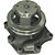 BOMBA DE AGUA DO MOTOR (COM POLIA E COM TAMPA TRASEIRA - INDISA) FORD NEW HOLLAND 4600 / 4610 / 5600 / 5610 / 6600 / 6610 - 7000200000 - UB581 - E5TN8505AA - E6NN8501DC - Imagem 7