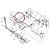 PINO CENTRAL DA BALANCA DO EIXO DIANTEIRO (39CM - USINIL) - VALMET 65 / 68 / 78 / 85 / 86 / 88 - 685 / 785 - 614030 / 158791 - Imagem 3
