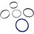 JOGO REPARO CILINDRO HIDRAULICO (ORIGINAL) JOHN DEERE 2204 - 7185J / 7195J / 7200J / 7205J / 7210J / 7225J - 7215R - 7230R / 7260R / 7280R - 7630 - 7715 / 7720 / 7730 - 7815 / 7820 / 7830 - 7920 / 7930 - 8130 - 8225R / 8230 / 8230T - AE46661 - AH214615 - Imagem 1