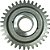 ENGRENAGEM DA 3A VELOCIDADE DA CAIXA DE CAMBIO (35X28Z - ORIGINAL) TRATORES FORD NEW HOLLAND 5600 / 5610 / 6600 / 6610 - 82987562 - E6NN7N315B - E6NN7N315BA - 3314249 - D6NN7N315A - Imagem 6