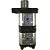 BOMBA HIDRAULICA DUPLA (EIXO ESTRIADO 13Z - BEPPO) VALMET 110 / 118 / 138 - 80090700 - 9510080615 - 9510080601 - 191860 - 191850 - Imagem 7
