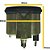 RELOGIO HORIMETRO TRATOMETRO CONTAGIROS (SENTIDO ANTI HORÁRIO - 0 A 2400 RPM - MINIMETER) MASSEY FERGUSON 50X / 55X - 3146058 / 039287 - Imagem 2