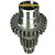 EIXO PRINCIPAL (16X18X30 - TCI) FORD NEW HOLLAND 5630 / 6630 / 7630 / 8030 - TS90 / TS100 / TS110 / TS120 (MOTOR GENESIS) - 3316941 / 83960506 / 3316333 / 87554809 / 82983066 / 8360506 / E2NN7C094 / E2NN7C094DA - E7NN7C094AA - Imagem 3