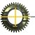 ENGRENAGEM DO CAMBIO 3A (33X38Z - MOTOPEÇAS) - VALMET 60ID / 68 / 78 / 88 - 685C / 685F - 785C / 785F - BF65 / BF75 - 164510 - Imagem 2