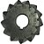 ENGRENAGEM DA BOMBA DA DIRECAO (MOTOR PERKINS 4203 DIRETA E INDIRETA - 13 DENTES) MASSEY FERGUSON 65X / 65R / 265 / 275 - RETRO 86 - 10300606 - 189606 - Imagem 5
