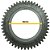 ENGRENAGEM PLANETARIA TRACAO DIANTEIRA (ZF APL335 - 46 DENTES - DELLAROSA) VALMET 880 / 980 - FORD NEW HOLLAND 5610 / 6610 - ZP4472352013 - ZP4472352014 - 80298200 - Imagem 3