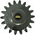 EIXO PRINCIPAL DA CAIXA DE CAMBIO (18Z - 340MM - 8 VELOCIDADES - EATON AFM) MASSEY FERGUSON 50X / 55X / 65X / 235 / 250 / 265 / 275 ANTIGOS - 1870150 / 3313949 / 1687643 / B2369 - Imagem 3