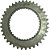 ANEL ESTRIADO DA CAIXA CAMBIO SINCRONIZADA (38X38Z - TC) MASSEY FERGUSON 265 / 275 / 283 / 290 / 292 / 297 / 298 / 299 - 610 / 620 / 630 / 640 / 650 / 660 / 680 - 4265 / 4275 / 4283 / 4290 / 4291 / 4292 / 4297 / 4298 / 4299 - 5275 - B2729 - 1686459 - Imagem 7