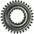 ENGRENAGEM 3A MARCHA VELOCIDADE CAIXA DE CAMBIO (33X17 - TC) - MASSEY FERGUSON 50X / 55X / 65X / 85X / 95X - 235 / 250 / 265 / 275 / 283 / 290 - 4265 / 4275 / 4283 - 86HS RETRO - B2041 / 3312694 / 180415 - Imagem 8