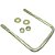GRAMPO DO PARALAMA TRATOR FORD 5600 / 6600 / 5610 / 6610 / 7610- 5630 / 6630 / 7630 - 83919385 - 388838S36 - Imagem 1