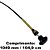 CABO AFOGADOR ESTRANGULADOR PARADA (1049mm - IKS) VALMET 62 / 65 / 85 / 86 - 68 / 78 / 88 - 235800 - 230260 - 80350600 - Imagem 2