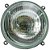 FAROL DIANTEIRO REDONDO (COM LAMPADA) - MASSEY FERGUSON 235 / 250 A 296 - 2801126 - Imagem 1