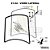 VIDRO DA CABINE LATERAL (LADO ESQUERDO) - VALTRA BT150 / BT170 / BT190 / BT210 - BH215 - MASSEY FERGUSON 650 / 660 / 680 - 5300 / 5310 / 5320 - 6350 / 6360 - 7140 / 7150 / 7160 / 7180 - 7350 / 7370 / 7390 - 7415 - 3902130 - Imagem 2