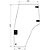 VIDRO DA CABINE PORTA FX (LADO DIREITO) - NEW HOLLAND TM135 / TM165 E TM180 - 87314702 - Imagem 2