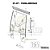 VIDRO DIANTEIRO DO CANTO INFERIOR - VALTRA BH145 / BH165 / BH180 / BH185 / BH205 / BM100 / BM110 / BM120 / BM125 E 1780 (GERAÇÕES 1 E 2) - 83827900 - Imagem 1