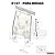 VIDRO DO PARABRISA DIANTEIRO - VALTRA - BH145 / BH165 / BH180 / BH185 / BH205 / BM100 / BM110 / BM120 / BM125 (GERACAO  2) - 83829600 - Imagem 2