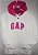 Gap moletom, Blusa, Casaco Ice Cream logo Rosa Original GGG - Imagem 1