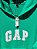 Gap moletom, Blusa, Casaco Feminino verde logo Xadrez Original GG - Imagem 3