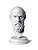 Hipócrates | Escultura | Busto | Pai da medicina | decoração, busto, arte original, presente, consultório médico | Escultor André Waiga - Imagem 1