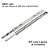 Kit 4 pares Corrediça telescópica GMAD Light 35x450 mm - Imagem 2