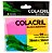 Bloco Adesivo Colacril 38 x 50mm Neon 4 Blocos Com 100 Folhas Cada Ref: BAN38050 - Imagem 1