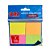 Bloco Adesivo Postit Neon 4 Cores 38 x 50 mm com 4 blocos e 100 folhas cada Kaz Ref: KZ2005N - Imagem 1
