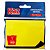 Bloco Adesivo Postit Amarelo Neon 76 x 102 mm com 100 folhas Kaz Ref: KZ2002A - Imagem 1