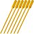 Lacre Para Malote Numerado Escada Plástico Amarelo 23cm Com 100 Peças Kaz Ref: KZ23AM - Imagem 1