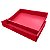 Caixa Organizadora Easy Box Camisa Vermelha Plástica com Tampa 400 x 275 x 60 mm Polionda Nova Onda Polibras Ref: 024807 - Imagem 1