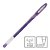 Caneta Gel Signo Roxo Metálico 0.7 mm Noble Metal Uni-ball Ref: UM-120NM - Imagem 1